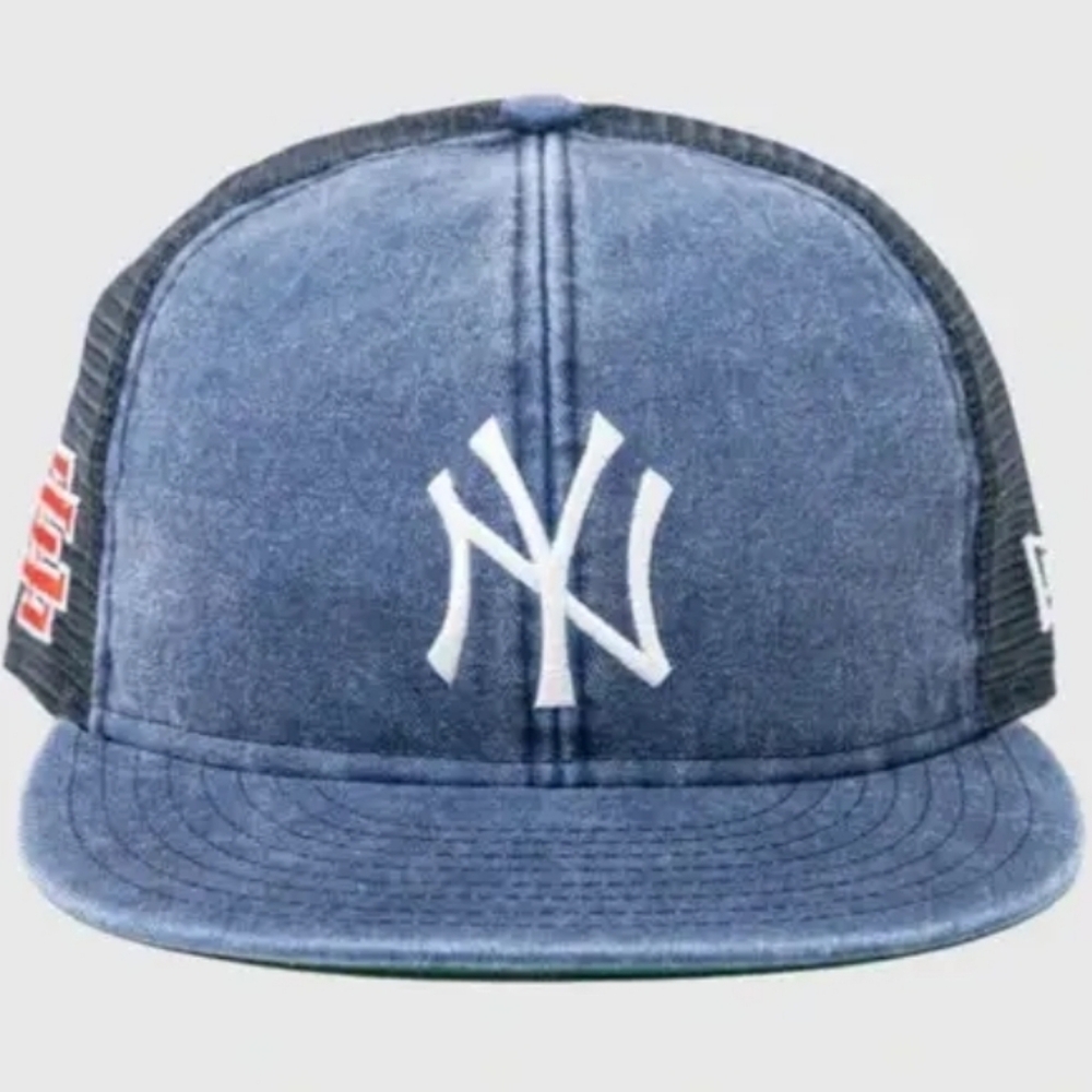 NWT Eric Emanuel X New Era Big League Trucker Hat New York Yankees  OS
